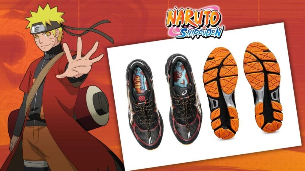 Imagens do Tênis do Naruto ASICS