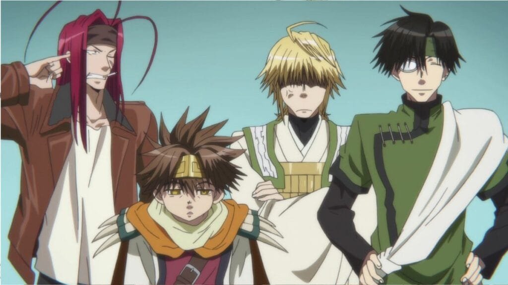 personagens de Saiyuki Reload Blast