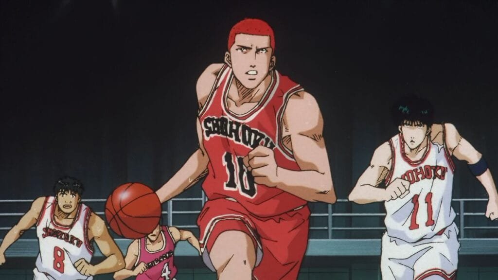 Anime de Basquete Slam Dunk Clássico