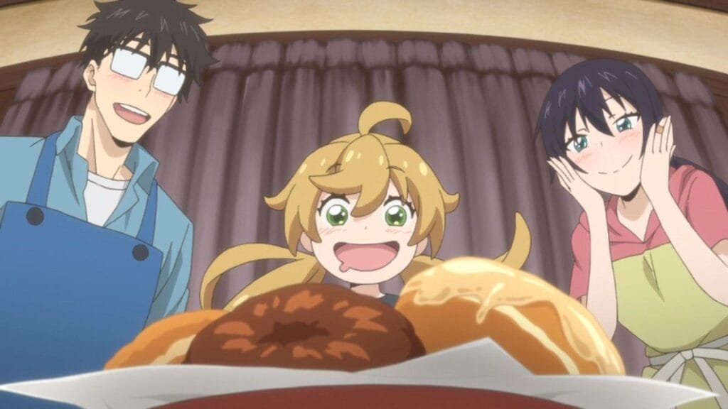 Anime de Comida Sweetness and Lightning (Amaama to Inazuma)