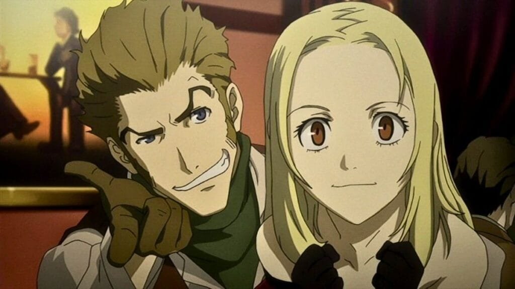 Baccano melhores animes de mistério