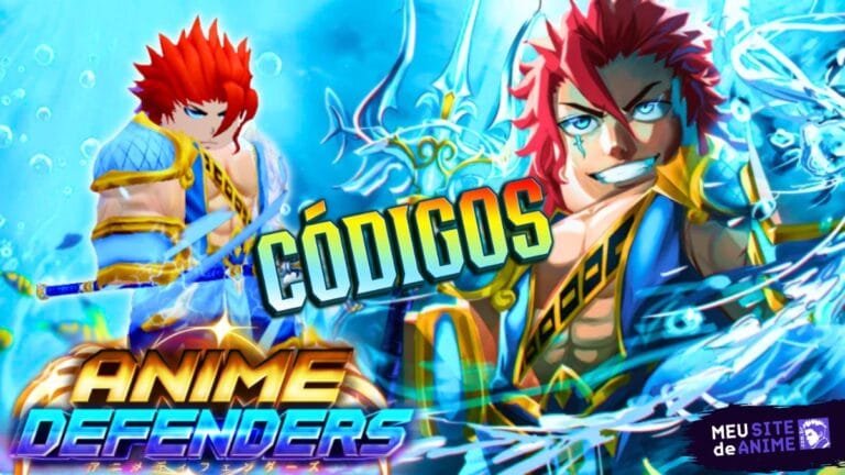 Códigos Anime Defenders Gemas e Moedas Grátis