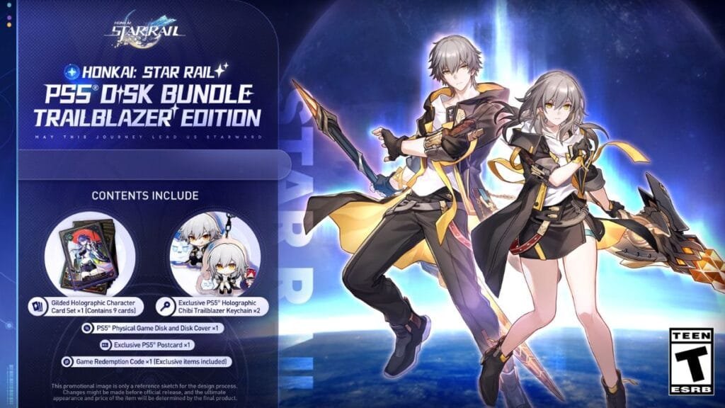 Honkai Star Rail Ganha Edição Física para PlayStation 5