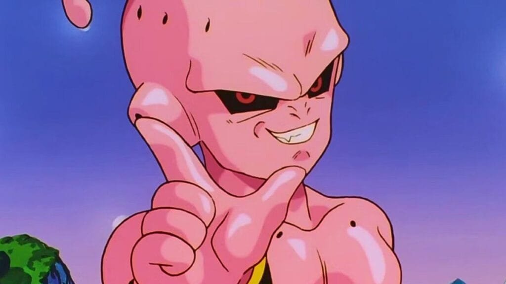 Kid Buu Majin Boo Magro Criança