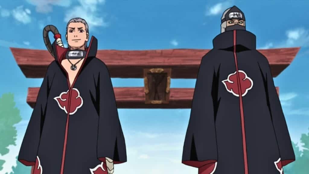 Missão de Supressão Akatsuki Hidan e Kakuzu