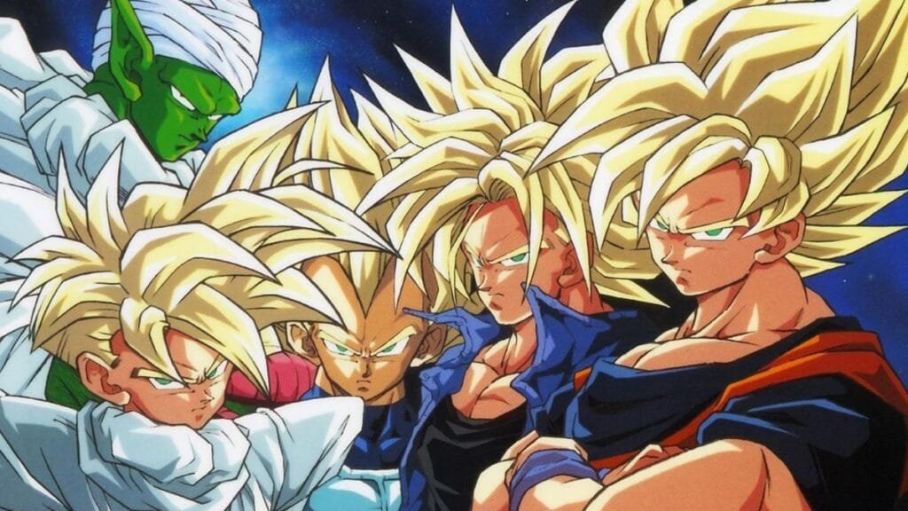 Super saiyajins saga de cell e androids