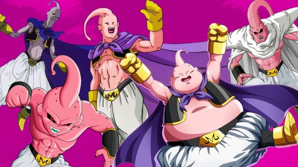 Formas de Majin Boo: diferenças, absorções e quem é o mais forte 1 Todas os Formas de Majin Boo em Dragon Ball