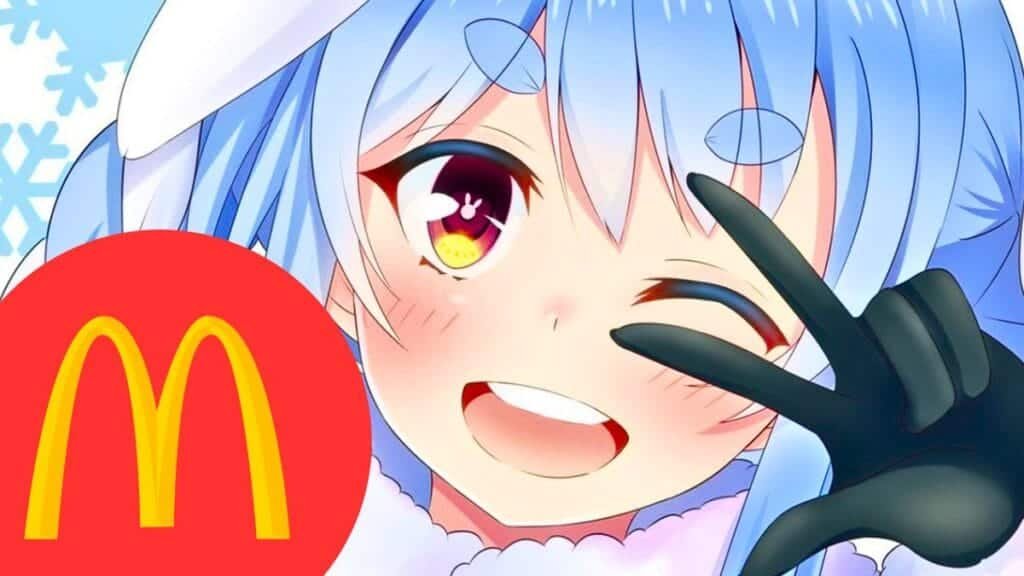Usada Pekora da Hololive Faz Colaboração Inédita com McDonald's Japão – Veja Como Foi