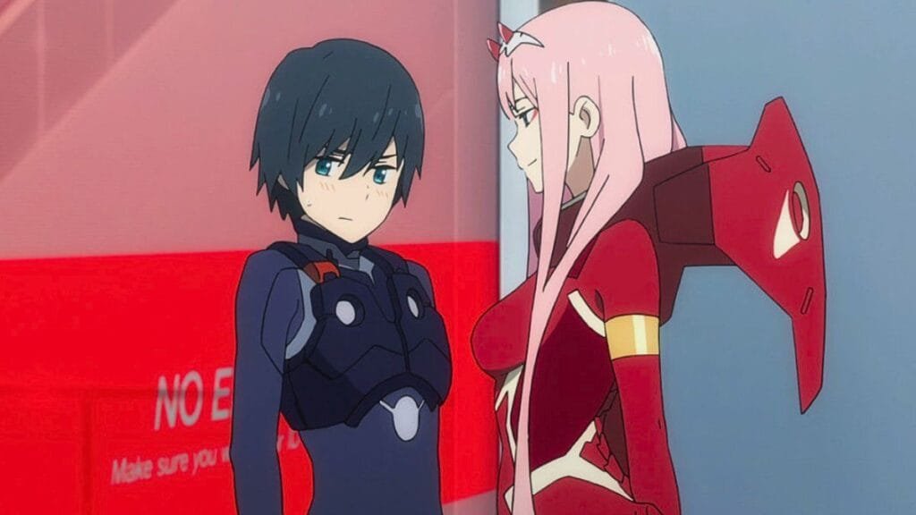 Zero Two x Hiro Darling in the Franxx