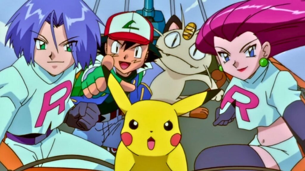 Ash e Pikachu Juntos da Equipe Rocket em Pokémon