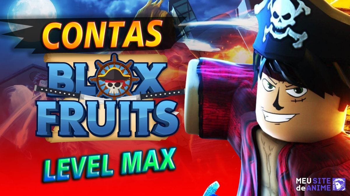 Contas de Blox Fruits Level Max Grátis