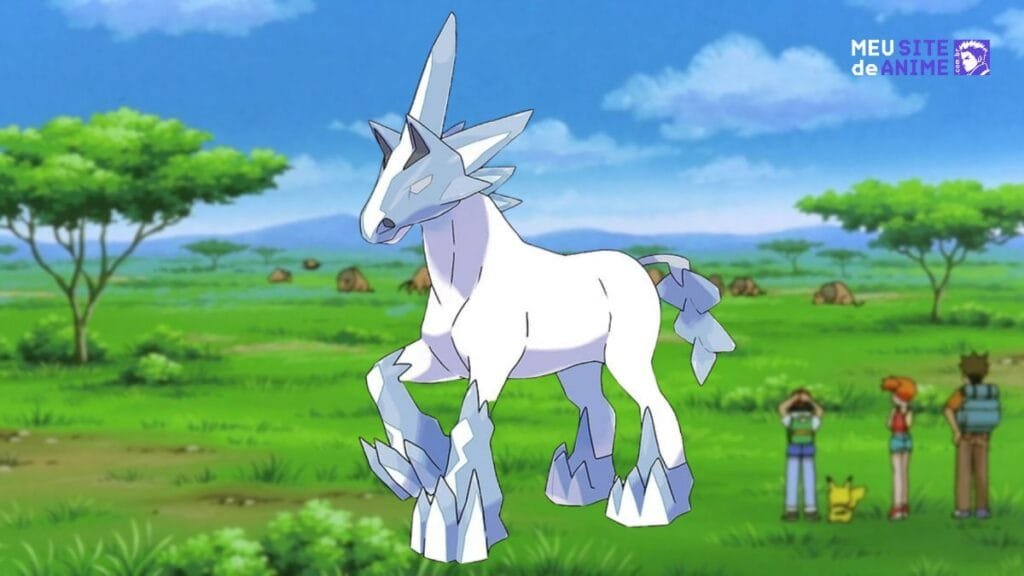 Glastrier Pokémon Cavalo de Gelo Selvagem