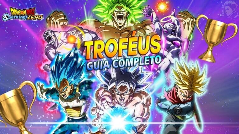 Guia de Trofeus de Dragon Ball Sparking ZERO – Como Conquistar Todos Trofeus de Dragon Ball Sparking ZERO