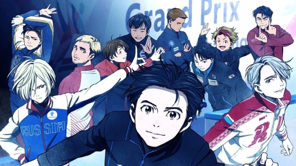 Yuri!!! on Ice anime de dança no gelo artistica