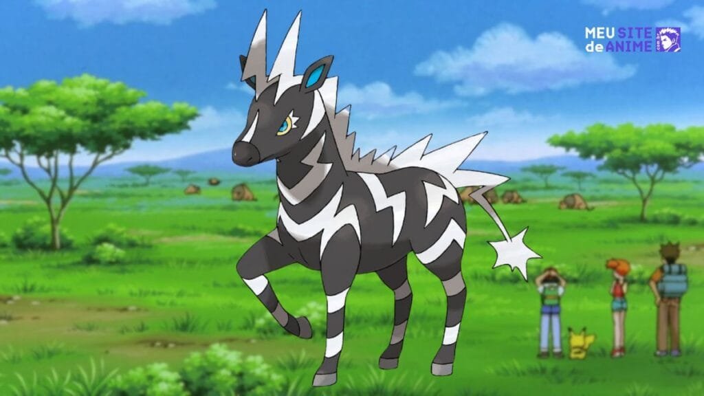 Zebstrika Pokémon Relâmpago Zebra