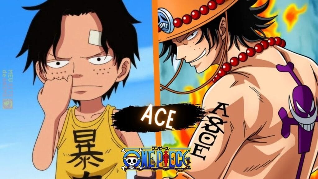 Ace dos Punhos de Fogo irmão do luffy