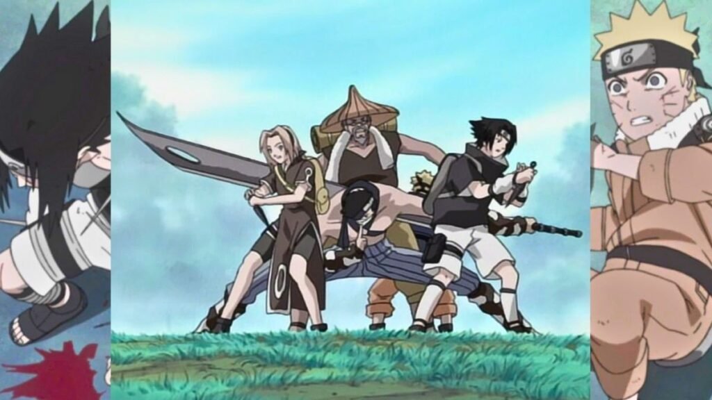 Arco País das Ondas Naruto vs Zabuza