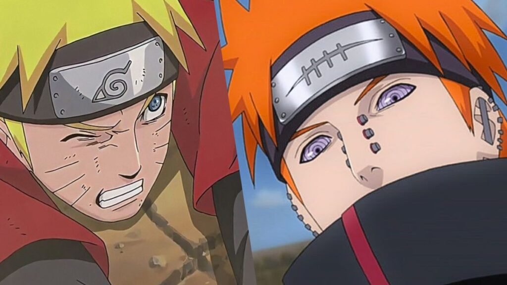 Ataque de Pain a Konoha Naruto vs Pain