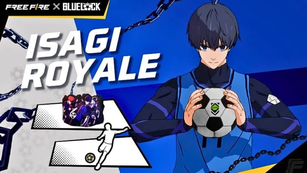 Como Pegar o Conjunto Isagi no Token Royale do Free Fire 1 Como Pegar o Conjunto Isagi no Token Royale do Free Fire
