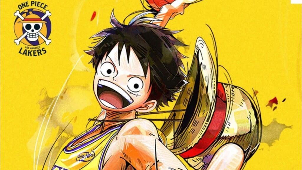 Luffy Invade a NBA: Lakers e One Piece Juntos em Evento Temático 1 Luffy Invade a NBA Lakers e One Piece Juntos em Evento Temático
