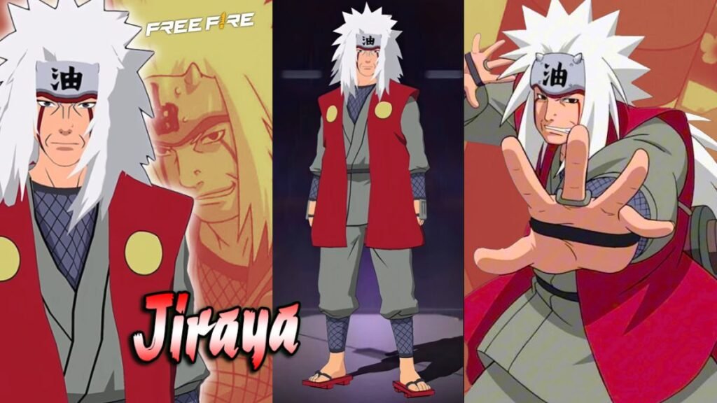 Skin do Jiraiya Free Fire Grátis 