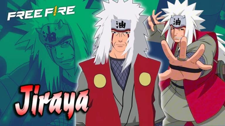 Skin do Jiraiya Grátis no Free Fire: Parceria com Naruto Shippuden 6 Skin do Jiraiya Grátis no Free Fire Parceria com Naruto Shippuden