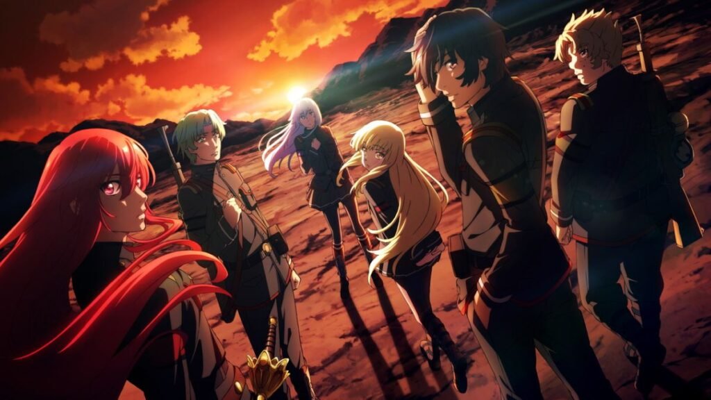 Alderamin On The Sky anime de guerras militares