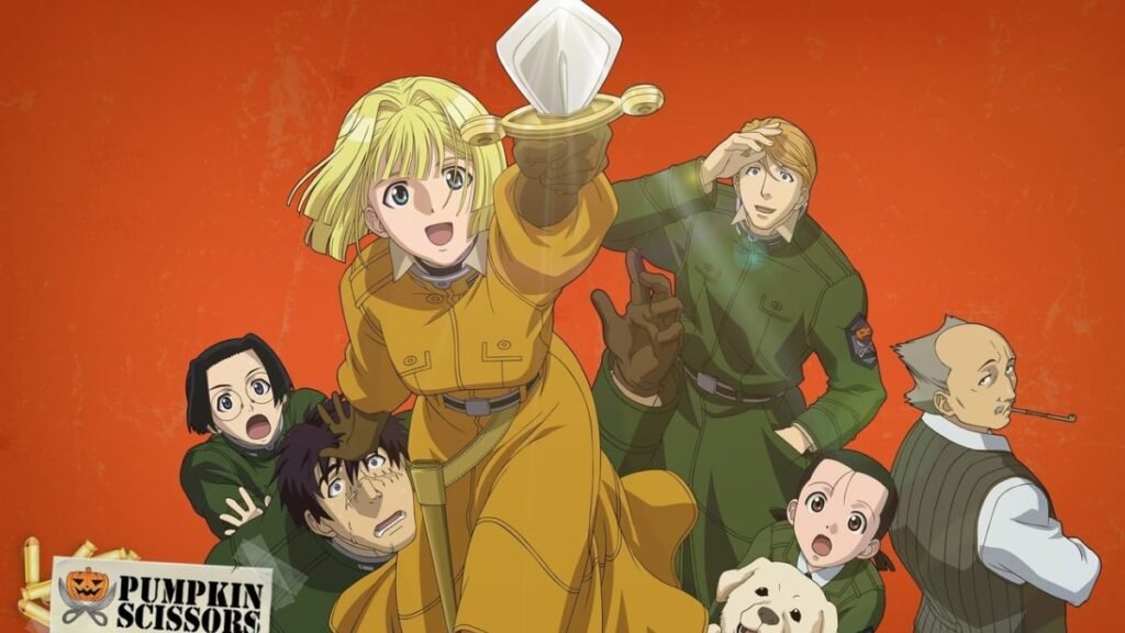 Anime de Guerra Pumpkin Scissors animes militares