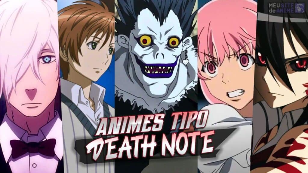 Animes Tipo Death Note