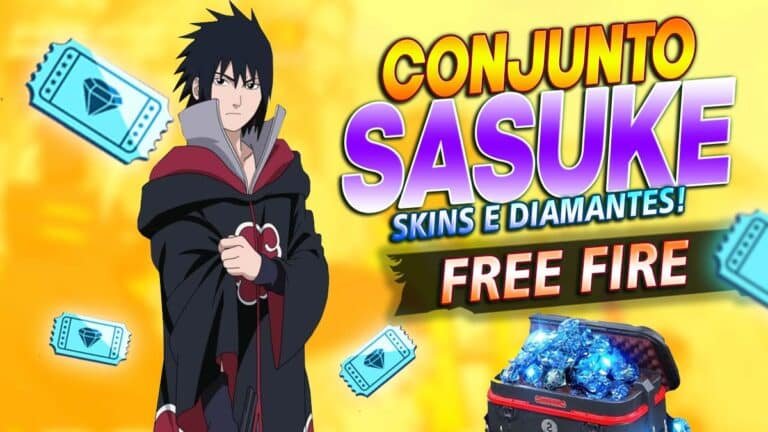 Codiguin FF: Como Conseguir o Conjunto Sasuke Sem Gastar Diamantes 2 Codiguin FF: Como Conseguir o Pacote Sasuke Sem Gastar Diamantes Conjunto Sasuke