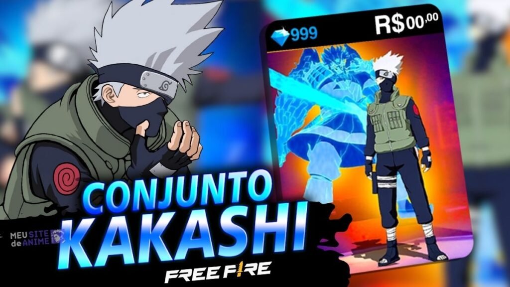 Como Resgatar o Conjunto Kakashi com Codiguin FF naruto