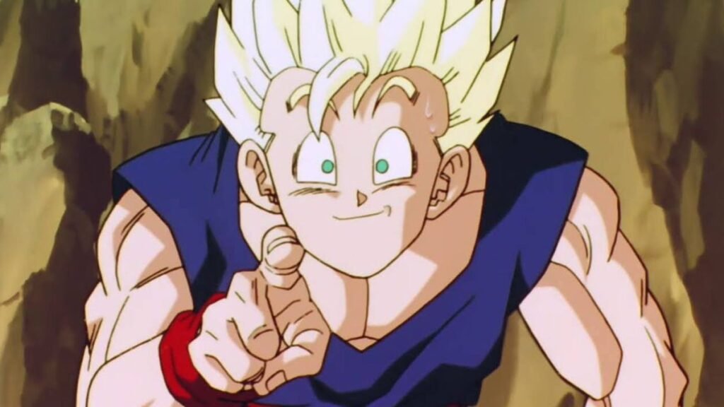 Gohan Surpresso com Goten Super Saiyajin