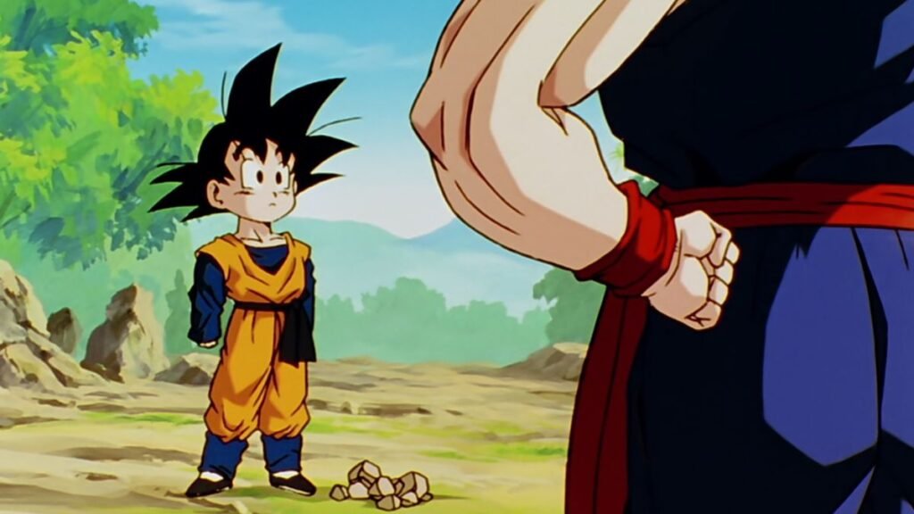 Goten Revela o Super Saiyajin Contra Gohan