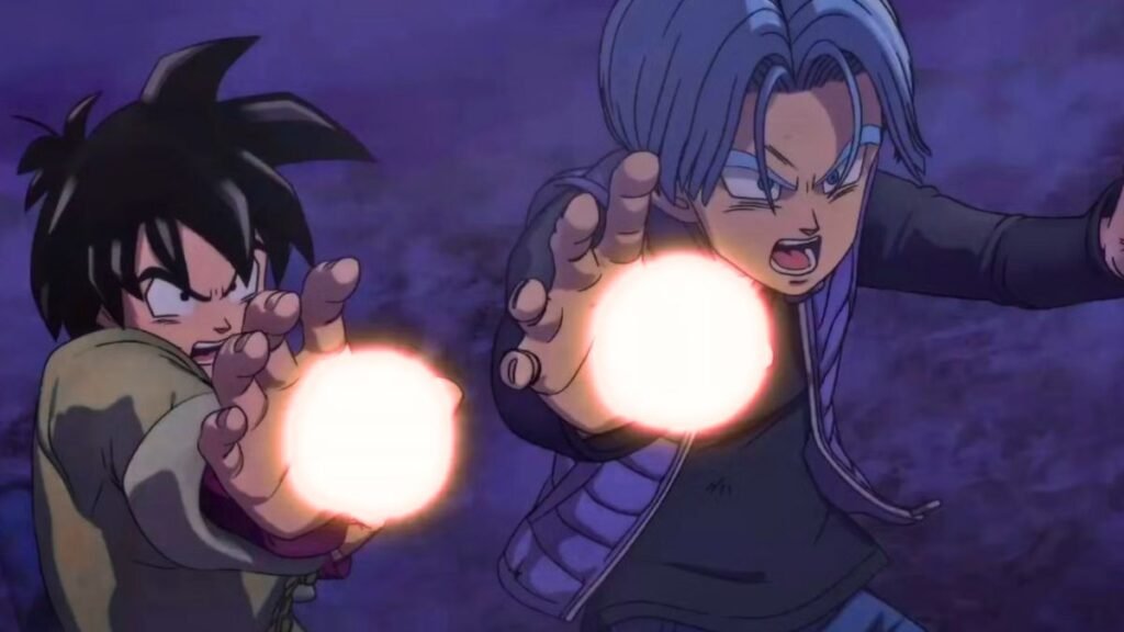 Goten e Trunks vs. Cell Max Dragon Ball Super Hero