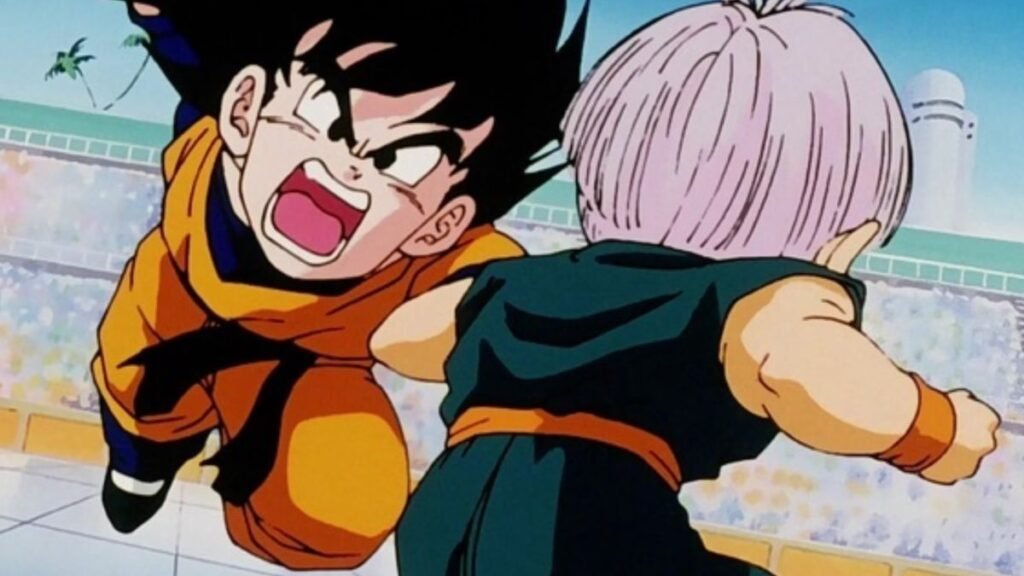 Goten vs. Trunks