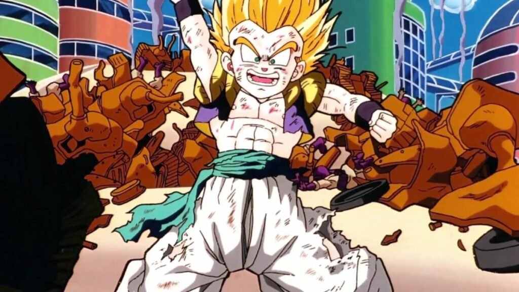 Gotenks vs Ditador DBZ Fusion Reborn Filme da Fusão