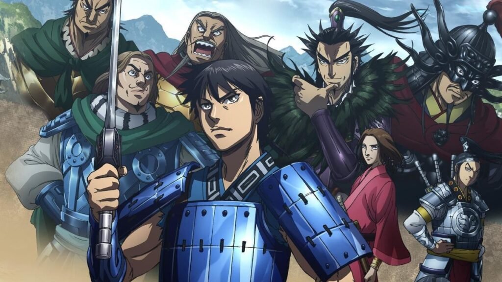 Kingdom anime de guerra chinesa