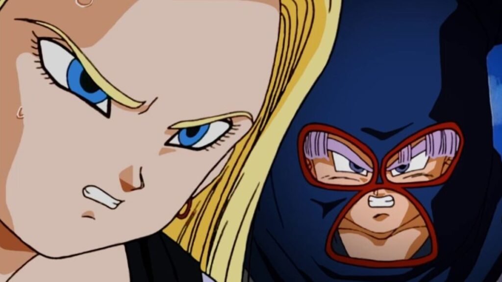 Mighty Mask vs android 18 torneio dragon ball z