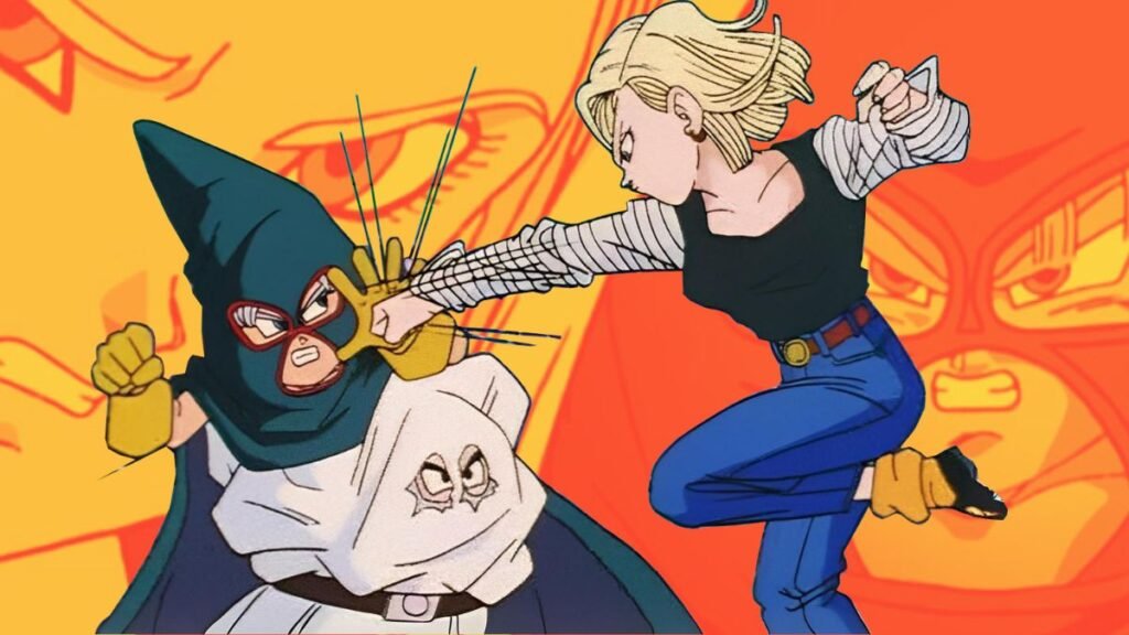 Mighty Mask vs. Android 18