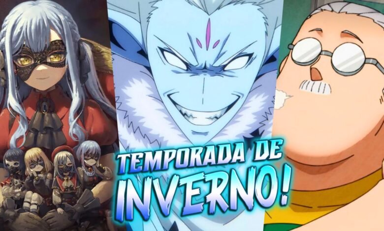 Os Melhores Animes do Inverno de 2025