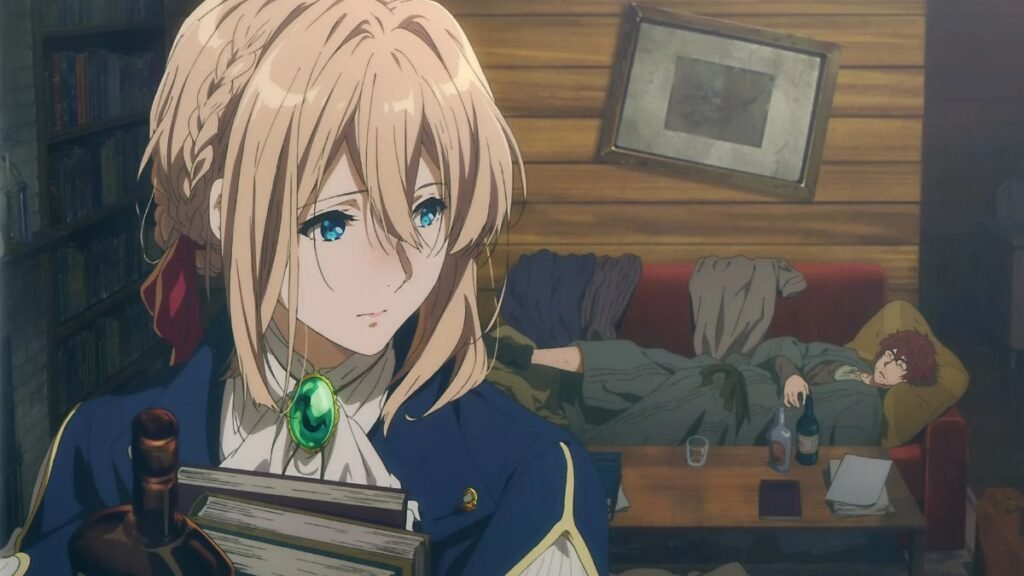 Violet Evergarden animes de guerras