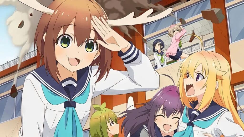 Anime da Garota Cervo Tudo Sobre Shikanoko Nokonoko Koshitantan e Sua Adaptação para Anime