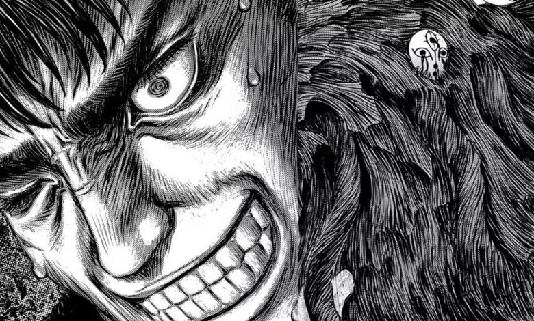 Guts Raivoso Berserk Retorna com Dois Capítulos em Fevereiro Veja os Detalhes