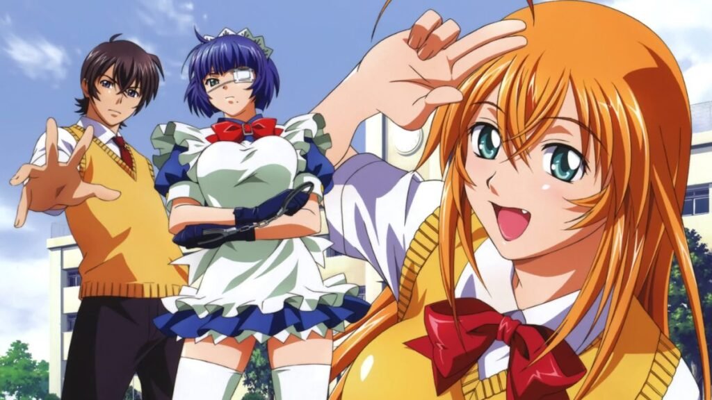 Ikkitousen anime de luta picante