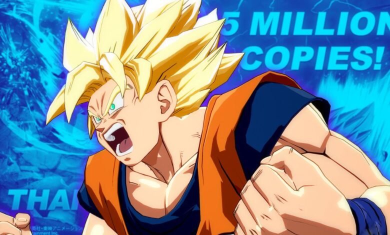 jogo de Dragon Ball mais vendido em menos tempo é sparking zero