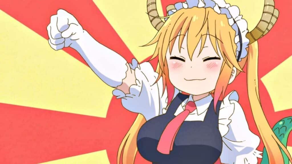 a cartoon of a woman with horns