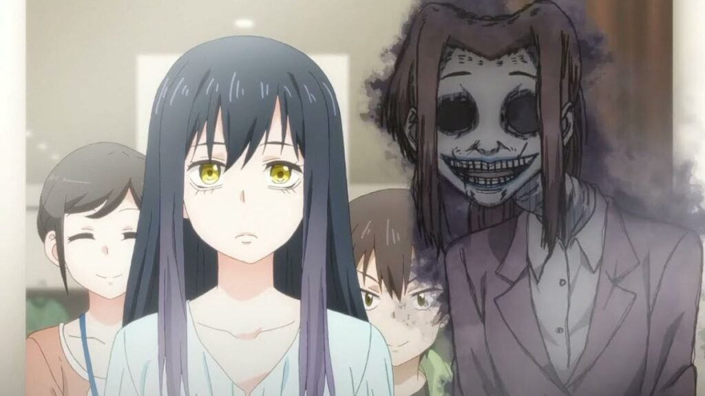 Mieruko-chan anime de terror
