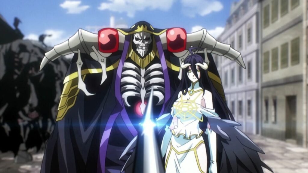 Overlord animes de fantasia e magia