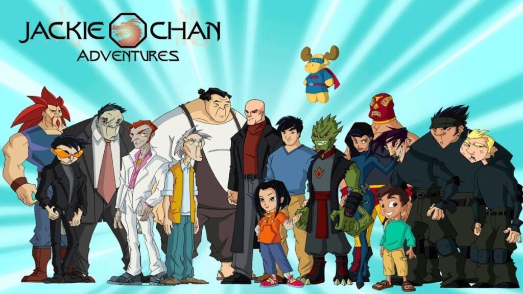 As Aventuras de Jackie Chan desenhos das antigas