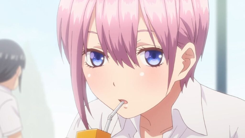 Ichika Nakano (The Quintessential Quintuplets) PERSONAGENS DE CABELO ROSA